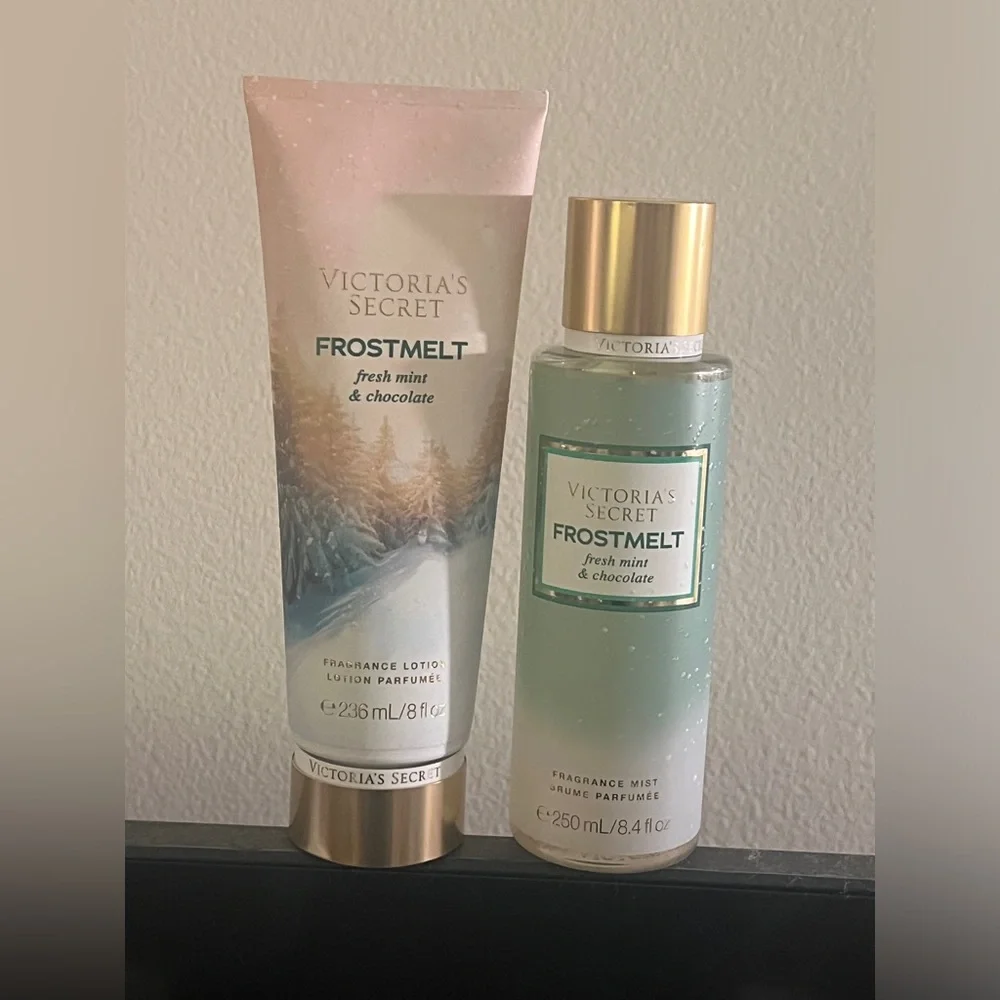 VICTORIA’S SECRET PINK FROSTMELT MIST SPRAY & BODY LOTION